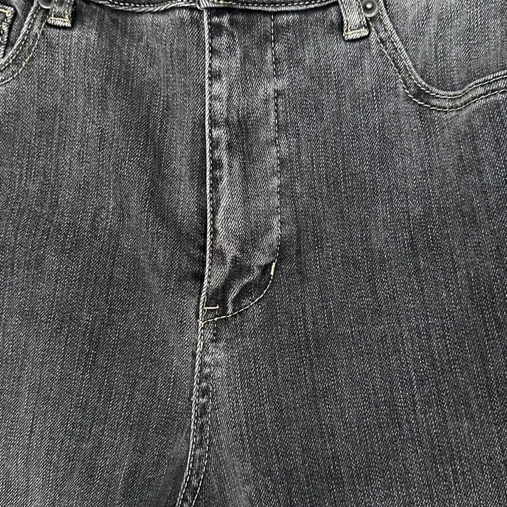 Coldwater Creek Women’s Sz 8 Classic Shape Me Jeans Straight Leg Charcoal NWT